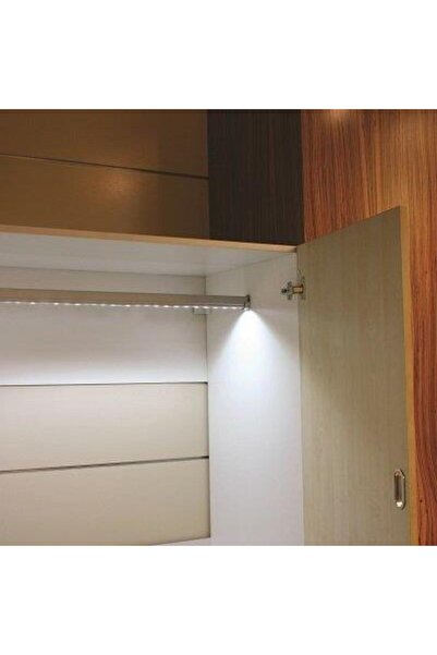 Gürçay Led Işıklı Dolap İçi Askı Borusu Elektrikli 45 cm