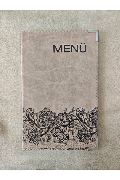 ankara menü A5 Acidate Transparent Menu - Menu