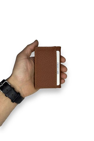 Roan Θήκη Vegan Cardholder Μινιμαλιστική Σχεδίαση Διαφανής Ανδρική θήκη πιστωτικής κάρτας και πορτοφόλι με τσέπη ταυτότητας