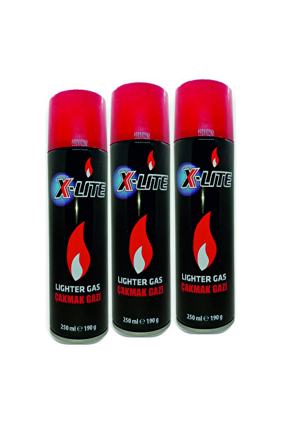 X-Lite Çakmak Gazı. Tüm Gazlı Çakmaklarda Kullanılabilecek, Yüksek Kaliteli, ...