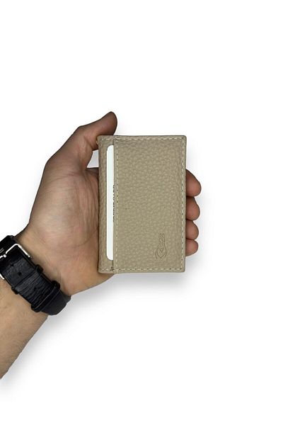 Roan Θήκη Vegan Cardholder Μινιμαλιστική Σχεδίαση Διαφανής Ανδρική θήκη πιστωτικής κάρτας και πορτοφόλι με τσέπη ταυτότητας