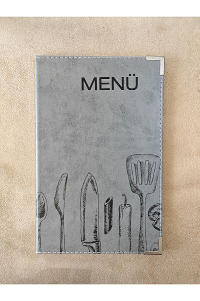 ankara menü A5 Acidate Transparent Menu - Menu