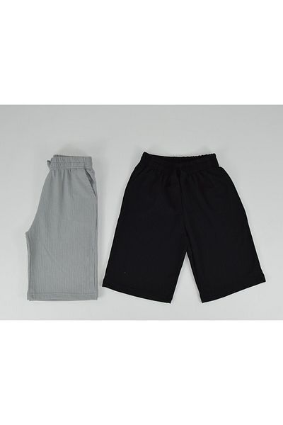 Kidiba 4-11 Years Knitted Capri - Pack of 2