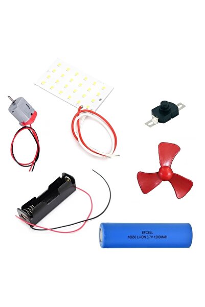 Devre Dünyası Led Panel Motor Pervane Elektrik Deney Seti - Öğrenci Elektrik ...