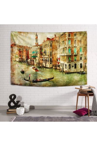 PASAJ HOME Venedik Duvar Örtüsü