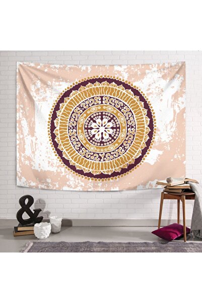 PASAJ HOME Vintage Indian Mandala Duvar Örtüsü