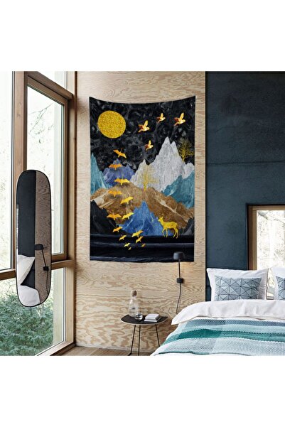 PASAJ HOME Gold Night Duvar Örtüsü