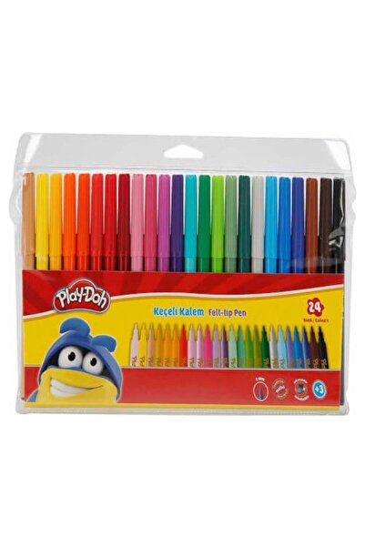 Play Doh Play-doh Keçeli Kalem 24 Renk 2mm Ke-006