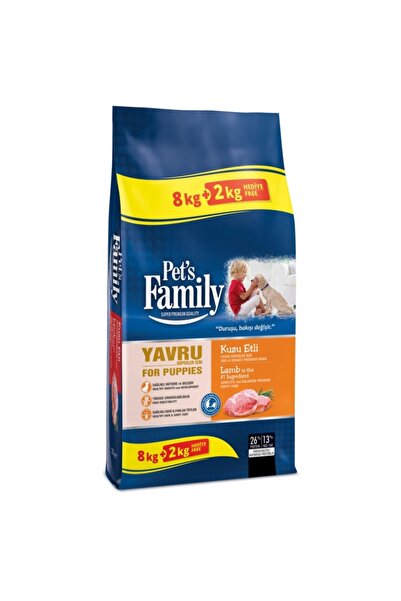 Pets Family Super Premium Kuzuetli Yavru Köpek Maması 10 Kg