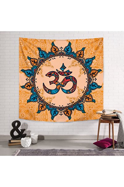 PASAJ HOME Tribal Om Mandala Duvar Örtüsü