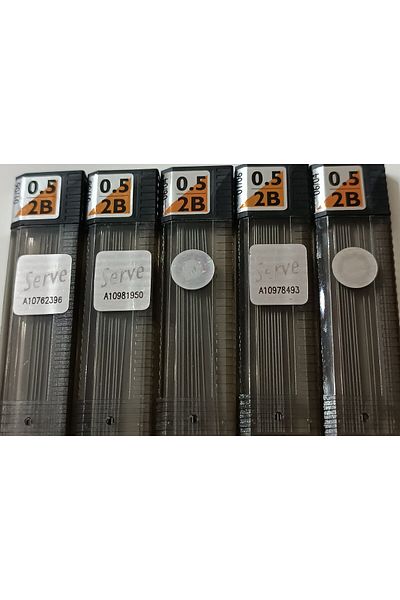 Tombo Tombow Min Lead Mono Lead 0.5 2B - Set of 5