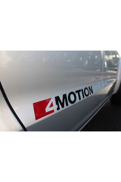 Oto Sticker Volkswagen 4 Motion Sticker 2 Adet Araba Etiket Sticker