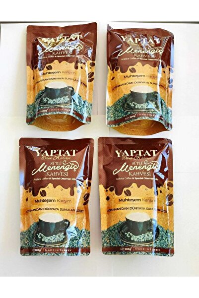 Yaptat قهوة أديامان مع الحليب 200 جرام × 4 مجموعات