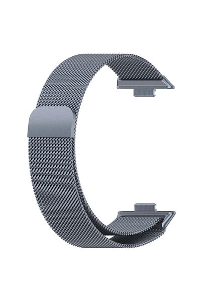 İncisoft Huawei Watch Fit 3 / Fit 4 / Fit 4 Pro متوافق مع حزام سلك ميلانو معدني منسوج من الفولاذ المقاوم للصدأ