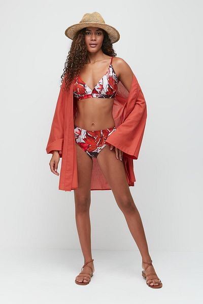 C&City Erholungs-Bikini-Set 3243 Rot