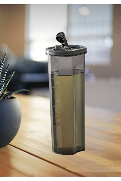 GELİNHOMES وعاء زيت بمقياس بلاتيني - وعاء زيت سائل بالخل 1000 مل