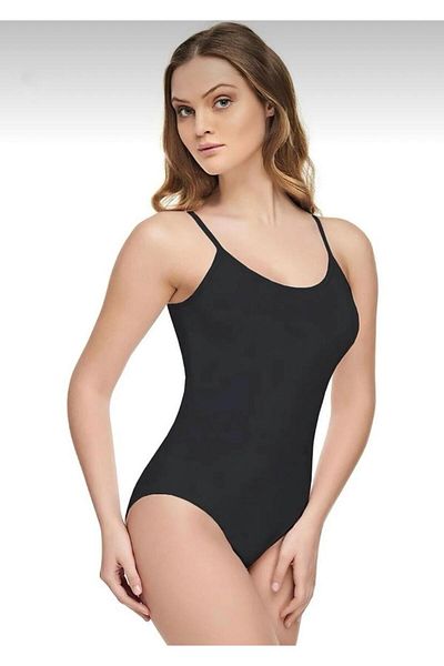 Derin underwear Tutku Elit 3-Pack Modal Rope Strap Hooked Cotton Elastane Women's Bodysuit