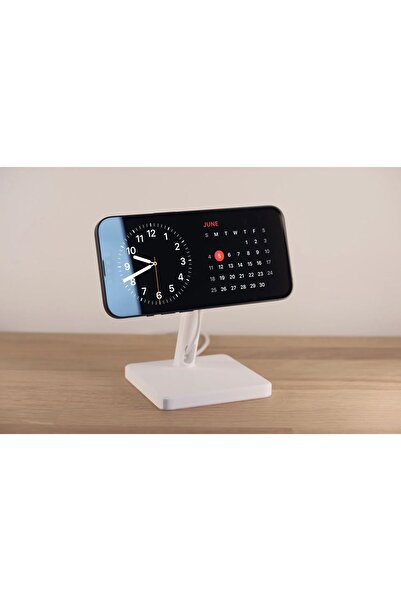 3D Iphone Magsafe Stand Beyaz Sadece Tutucu (MAGSAFE ALMANİZ GEREK)