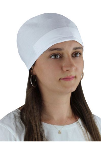 DrMia Jersey Doctor Nurse Hospital Medical Surgical Bonnet White