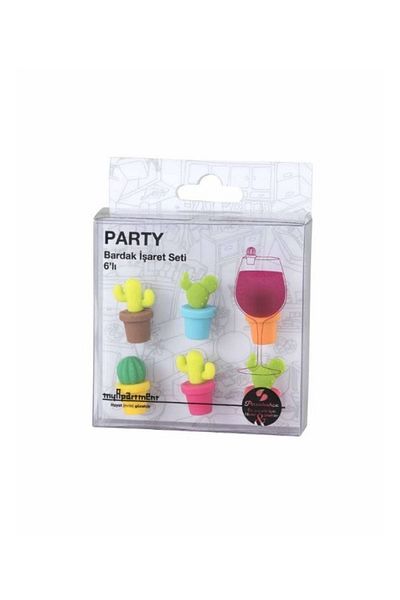 Paşabahçe 6 Colors Cactus Cup Marker