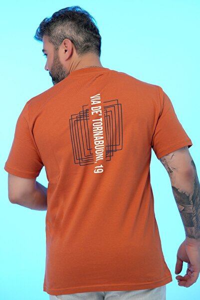 JB John Borners Ανδρικό μπλουζάκι με στάμπα G-lab