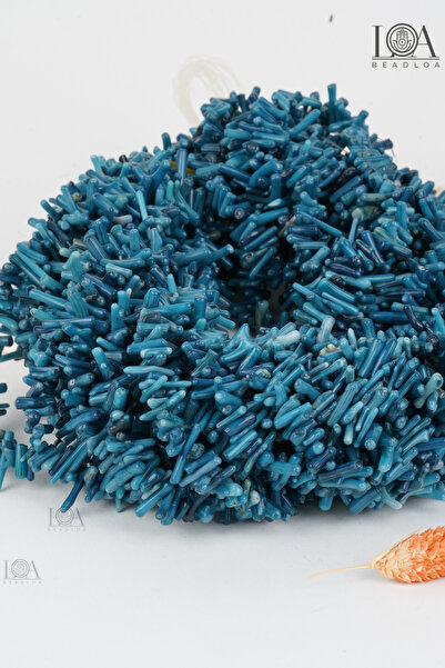 LANDOFACCESSORY Çubuk Sedef Kırık Doğal Taş - Kolye Bileklik Aksesuarı- Doğal...