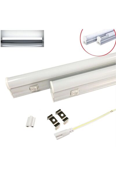 Coral Light Mutfak Tezgah Altı Aydınlatma Led Bant Armatür 15w 87,5 Cm Beyaz Işık 220v Mutfak Led Tezgah Işığı