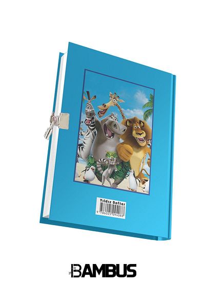 Bambus Home Personaje din desene animate Jurnal comemorativ blocat Cartea cu amintiri Star Kids Seri
