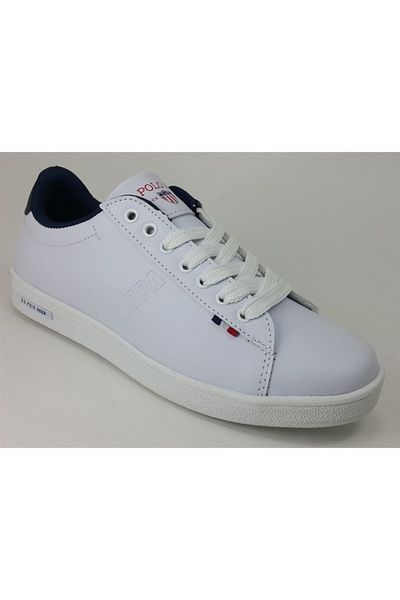 U.S. Polo Assn. Women's Inconvenient Shoes - Casual Style, Franco Model, White Color