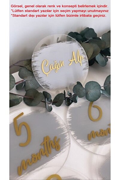 SONMEZSTORE Anı Diskleri, 1 Adet, Fotoğraf Sahnesi, Yuvarlak Pleksi Disk, Yen...