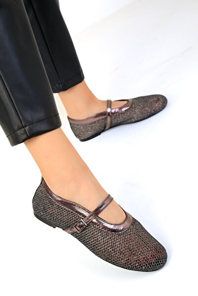 SOHO Platinum 19288 Model Women's Ballerinas