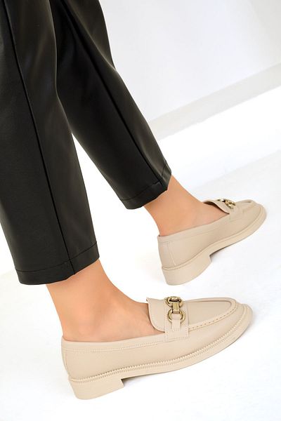 SOHO Beige Freizeitschuhe für Damen 19282
