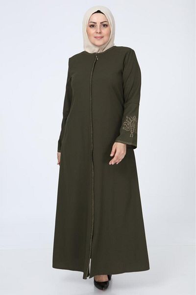 Jamila Ferace مطرزة بسحاب مخفي