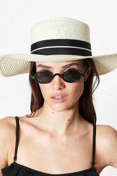 C&City Panama Modell Stroh Strandhut Y23730-39 Creme