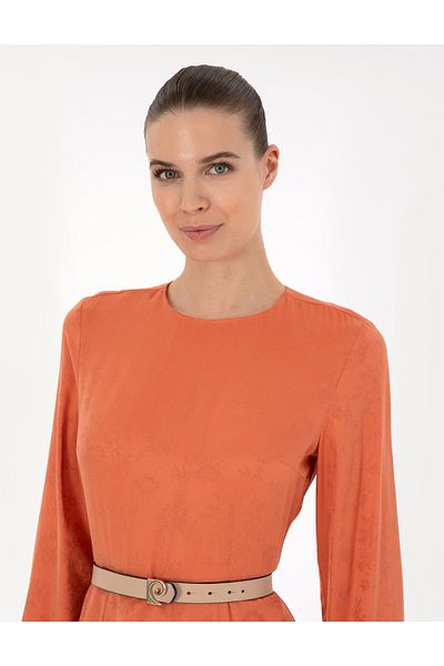 Pierre Cardin Light Coral A-Line Woven Dress 50283650-Vr247
