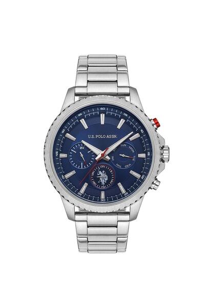 U.S. Polo Assn. US Polo Assn. ساعة يد رجالية USPA1034-02 - تصميم أنيق وعملي