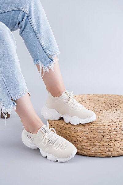 Guja ® Kadın Spor Ayakkabı 34z416 Bej