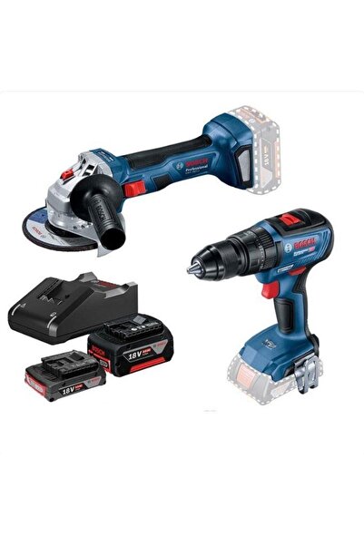 Bosch Gws 180-lı Gsb 18v-50 Profesyonel Set(2,0AH 4,0AH)