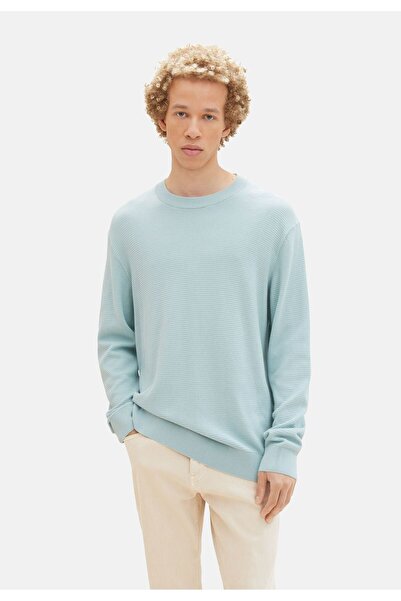 Tom Tailor Strickpullover mit Bündchen – Ärmel und Saum Detailed