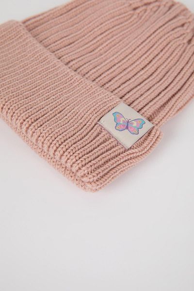DeFacto Strickmütze für Babymädchen – gewebtes Etikett Y5923a223wn