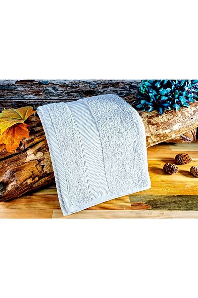 Bambum Home Bambum Cindy - Microcotton Face Towel Stone 50x90cm