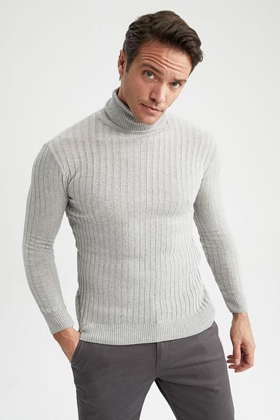 DeFacto Turtleneck Knitwear Sweater - Regular Fit Z9558az22au