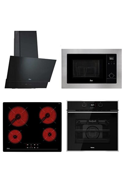 Teka Siyah Ankastre Set ( Tvt 60 - Tz 6415 - Hlb 840 Ss-ms 620 Bıs)