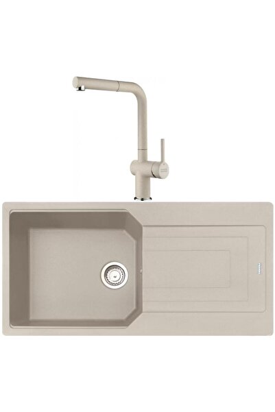 Franke Fragranıt Evye Urban Ubg 611-100 Sahara Tekgözlü+active Plus Doccia Sahara Evye Armatür