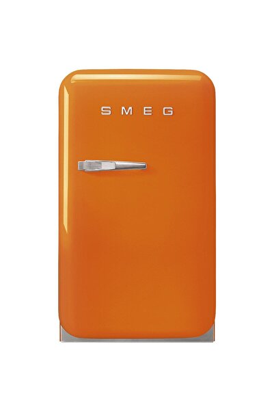 SMEG 50'S Style Retro Turuncu Mini Buzdolabı FAB5ROR Sağ Kapı
