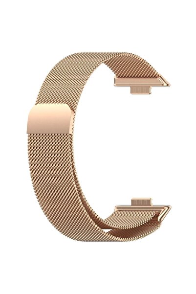 Alstrap Huawei Watch Fit 5 Pro/Fit 5/Fit 4 Pro/Fit 4/Fit 3 Uyumlu Metal Hasır...