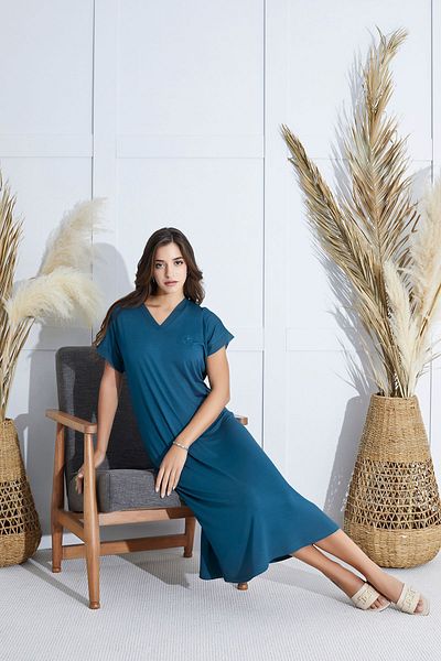 Sevim 15806 ROCHIE IMPRIMATĂ STONE