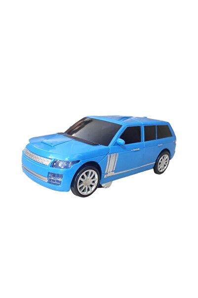 Brother Toys Robota Dönüşebilen Jeep Araba Işıklı Sesli Müzikli Kendi Kendine Gezen Pilli Oyuncak 20 Cm.