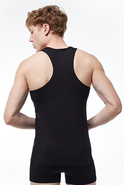 Malabadi Ανδρικό μαύρο Modal Rambo Sportsman Singlet 009