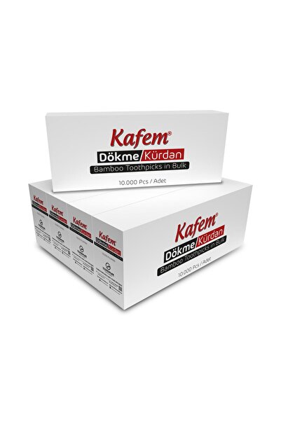KAFEM Dökme Kürdan 10.000 Lİ X 5 Paket - Kafem